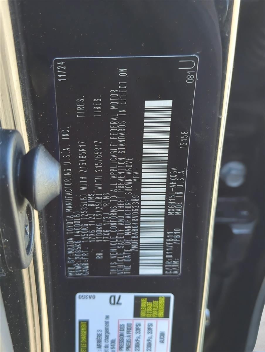 2024 Toyota Corolla Cross Hybrid S 4WD (Natl)