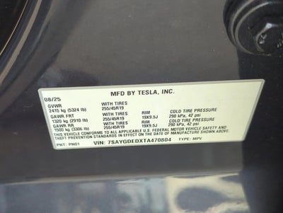 2026 Tesla Model Y Premium RWD