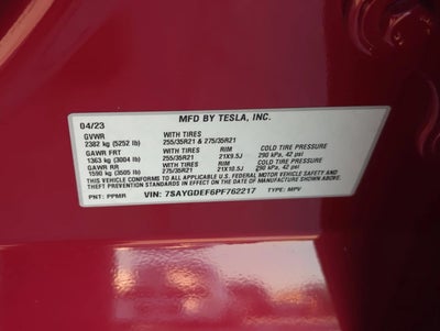2023 Tesla Model Y Performance AWD
