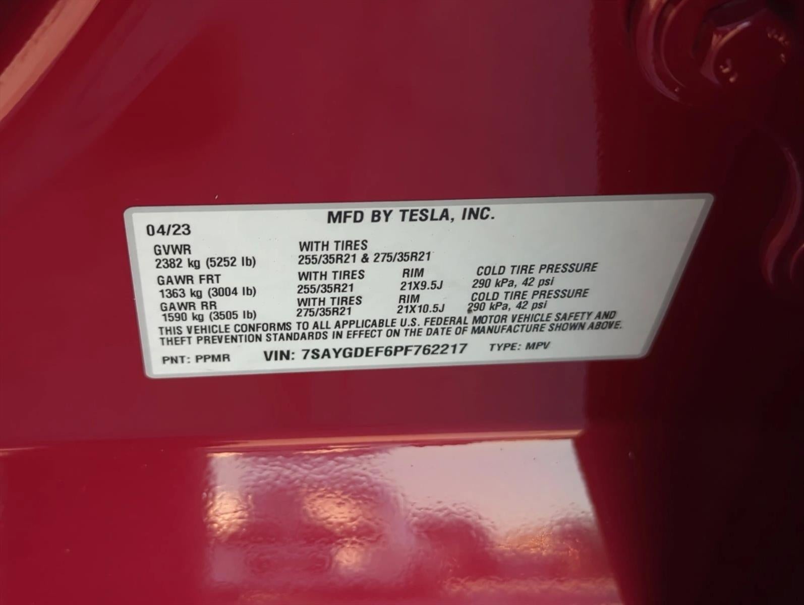 2023 Tesla Model Y Performance AWD