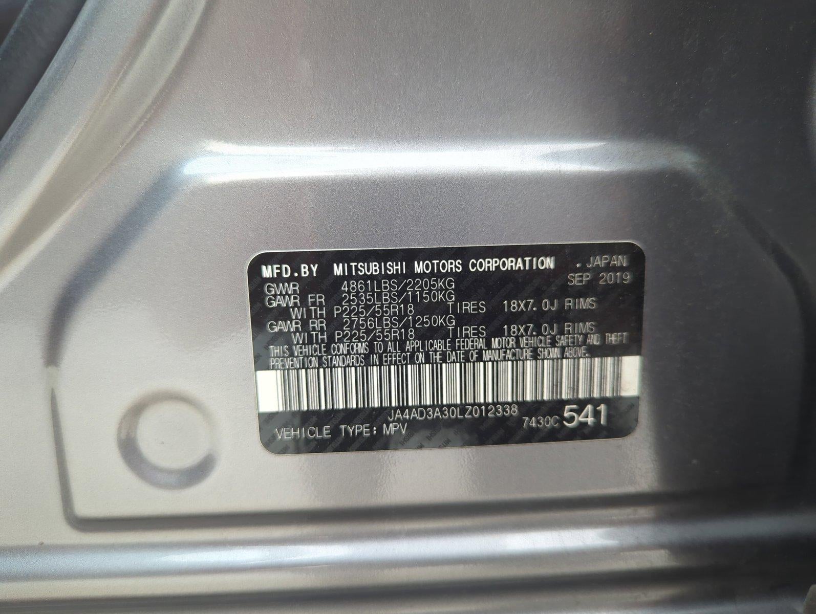 2020 Mitsubishi Outlander SE FWD