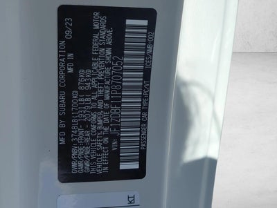 2023 Subaru BRZ Limited Auto