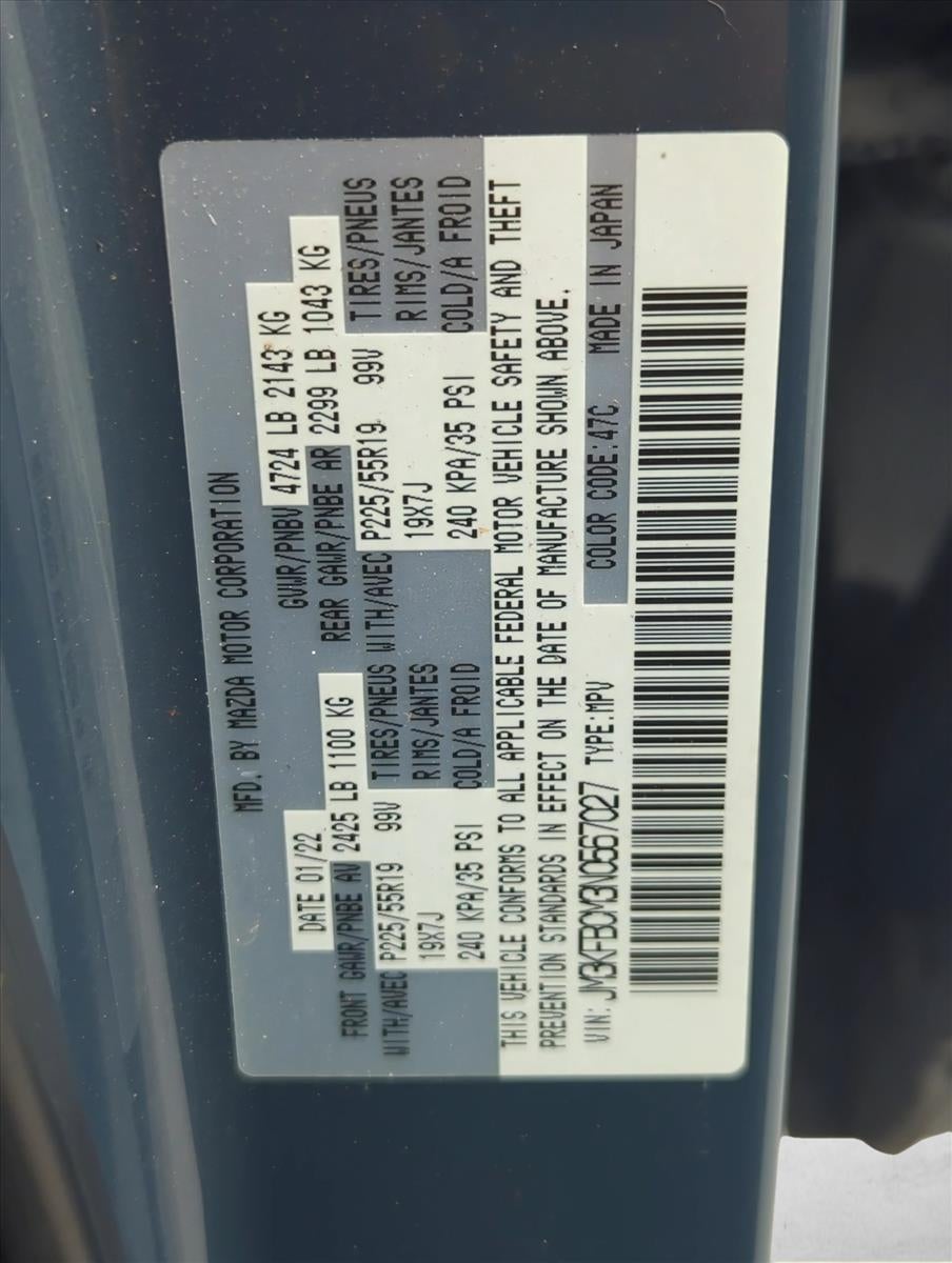 2022 Mazda Mazda CX-5 2.5 S Carbon Edition AWD