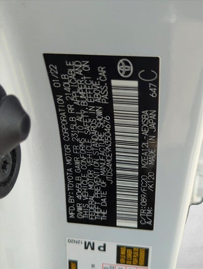 2022 Toyota Corolla SE CVT (Natl)