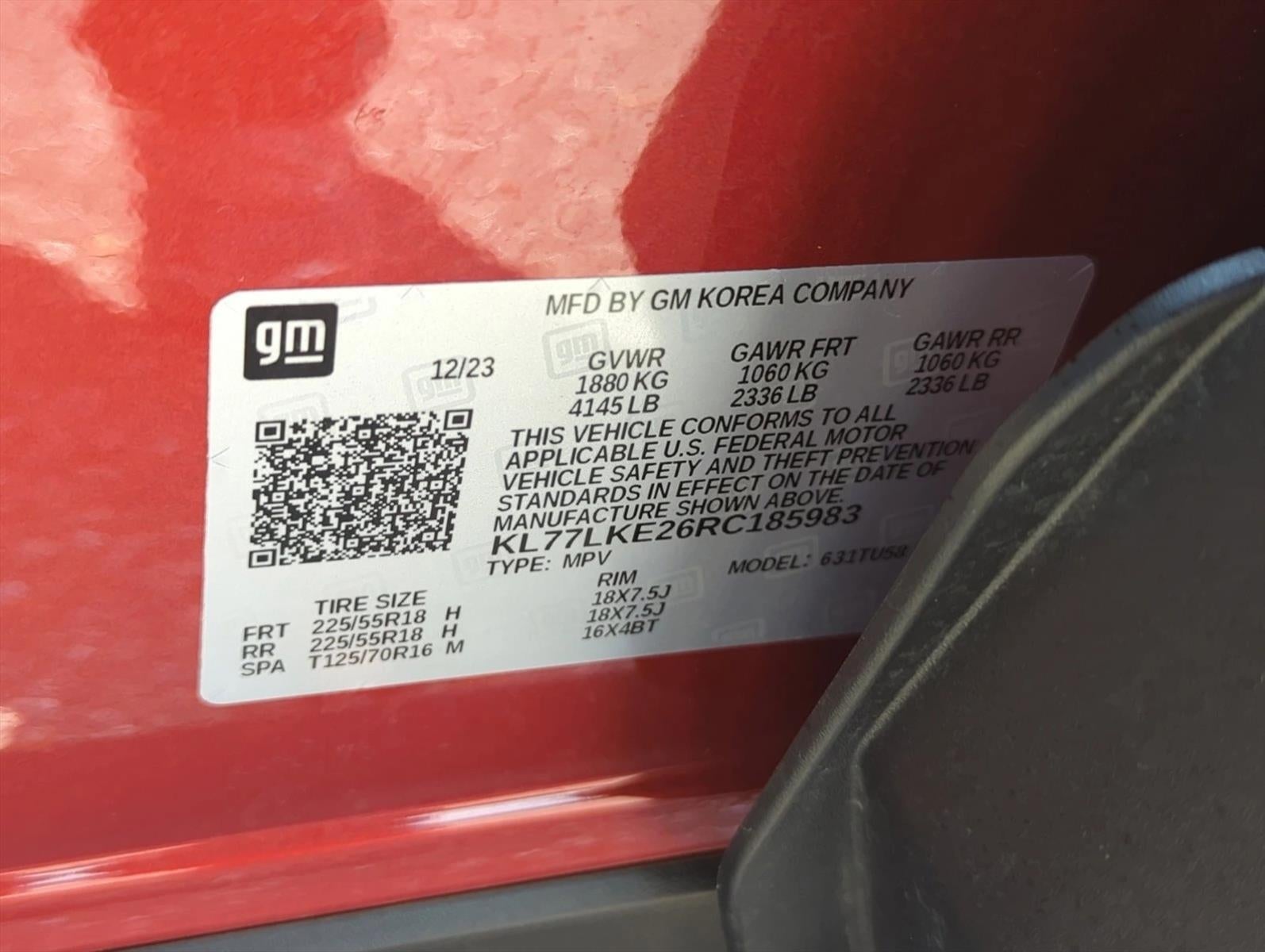 2024 Chevrolet Trax FWD 4dr ACTIV