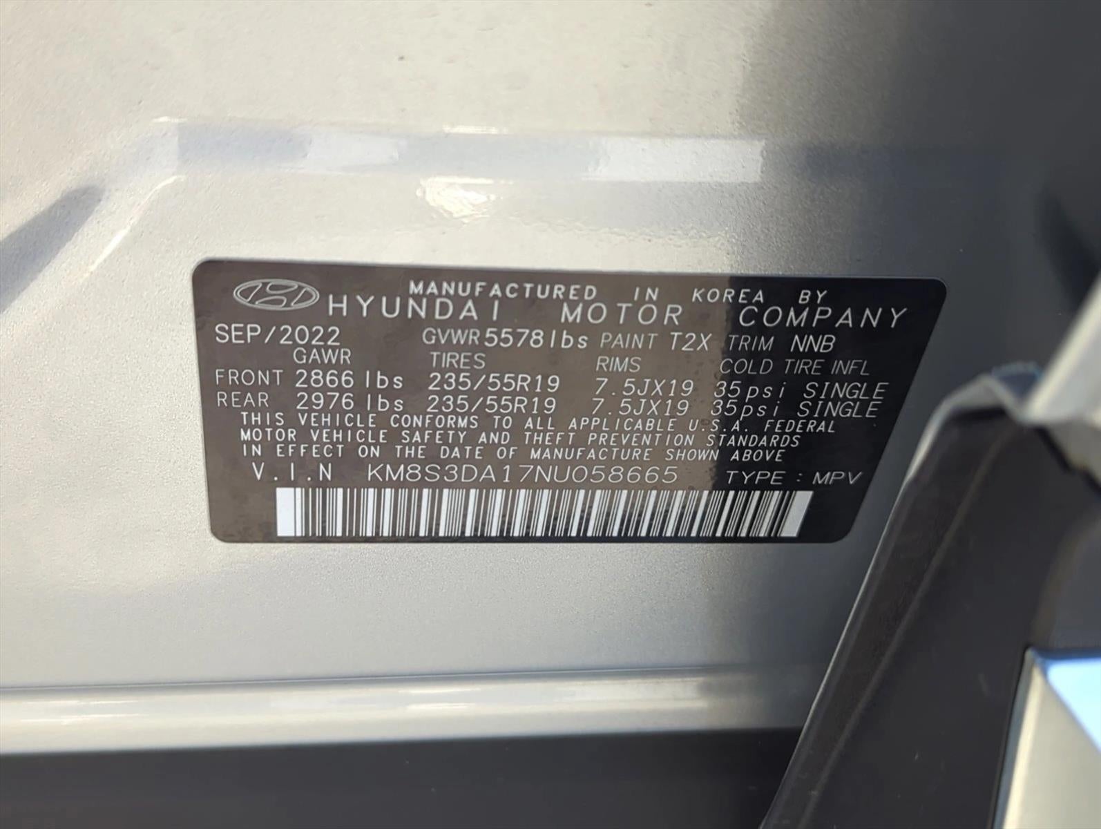 2022 Hyundai SANTA FE Hybrid SEL Premium AWD