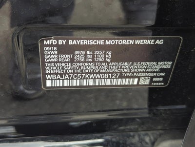 2019 BMW 530i xDrive Sedan