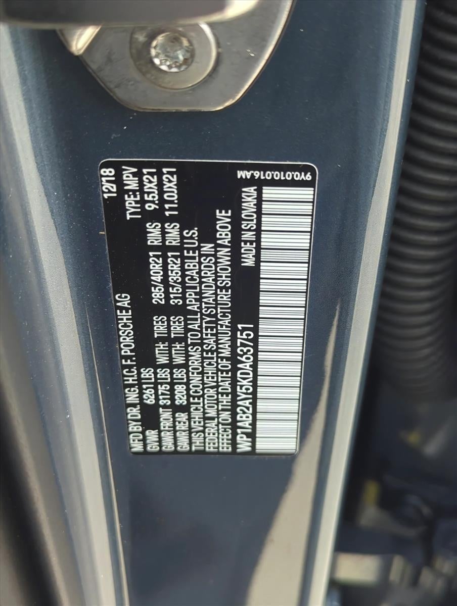 2019 Porsche Cayenne S AWD