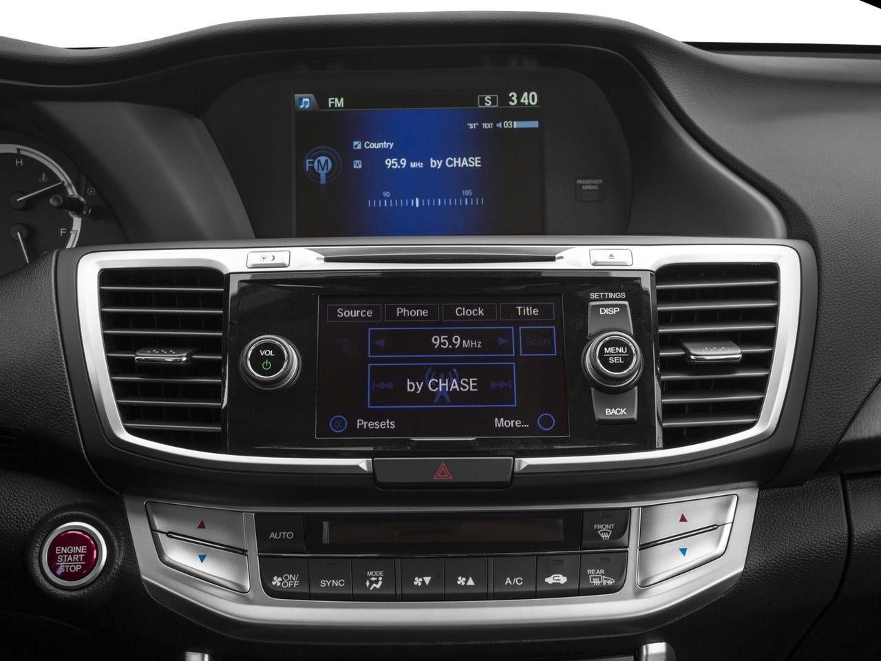 2015 Honda Accord Sedan EX-L CVT PZEV