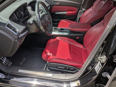 2019 Acura TLX 3.5L FWD w/A-Spec Pkg Red Leather