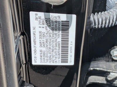 2019 Acura TLX 3.5L FWD w/A-Spec Pkg Red Leather