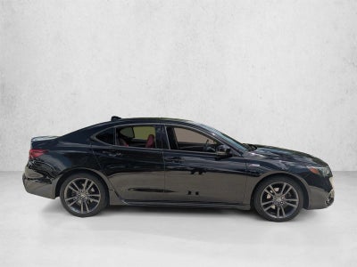 2019 Acura TLX 3.5L FWD w/A-Spec Pkg Red Leather