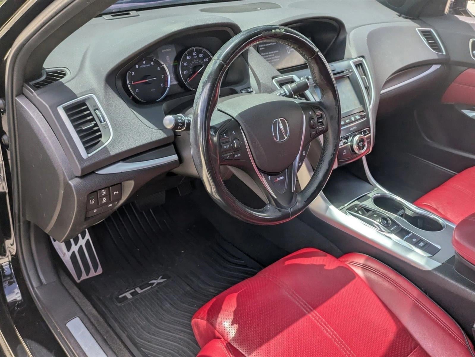 2019 Acura TLX 3.5L FWD w/A-Spec Pkg Red Leather