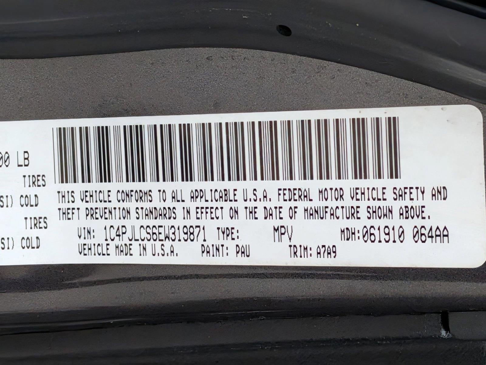 2014 Jeep Cherokee FWD 4dr Latitude