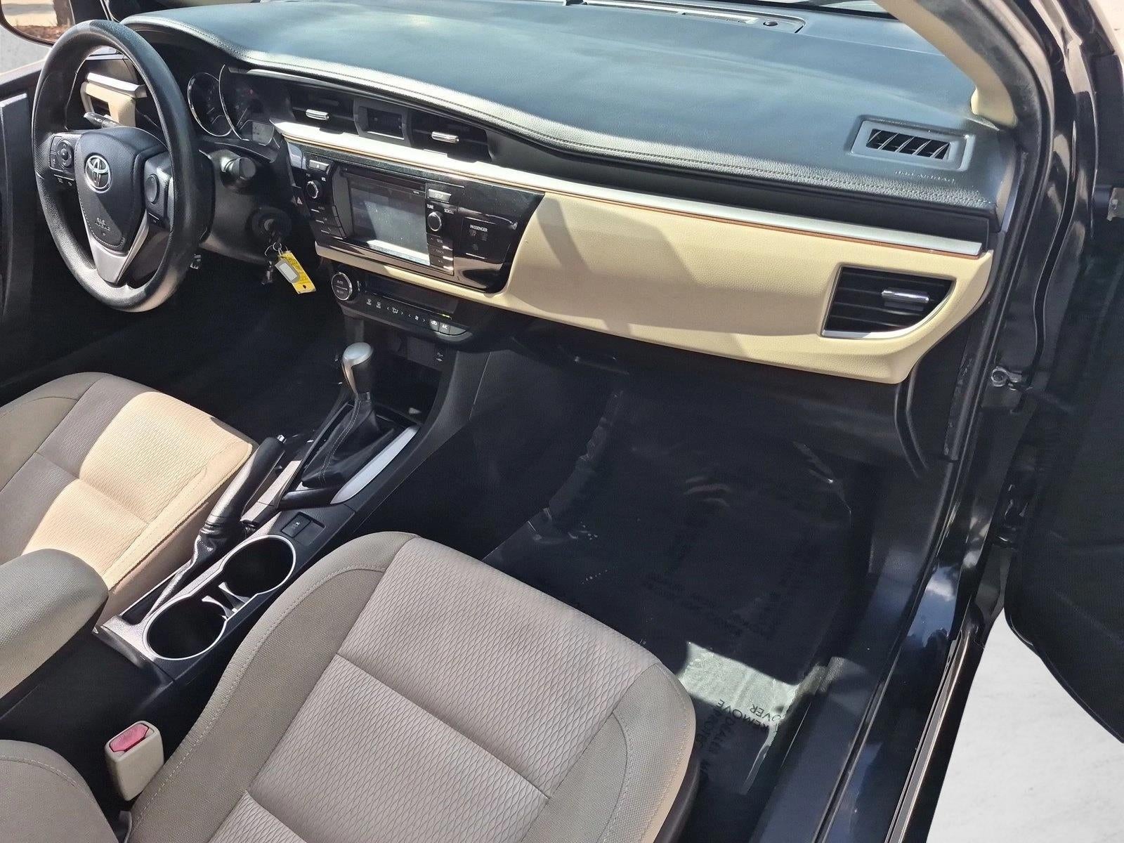 2015 Toyota Corolla 4dr Sdn CVT Auto LE (Natl)