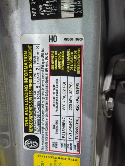 2014 Toyota Corolla 4dr Sdn CVT Auto S Plus (Natl)