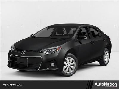 2014 Toyota Corolla 4dr Sdn CVT Auto S Plus (Natl)