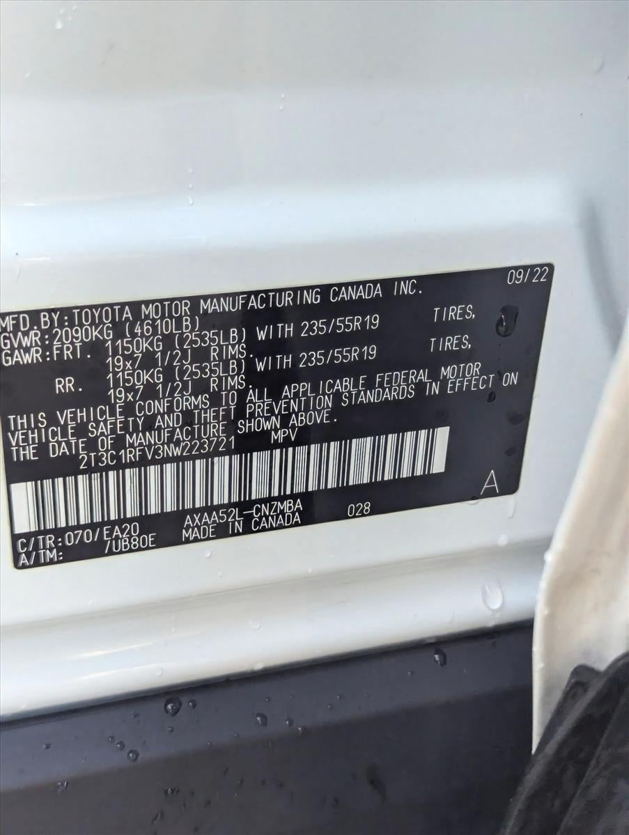 2022 Toyota RAV4 XLE Premium FWD (Natl)