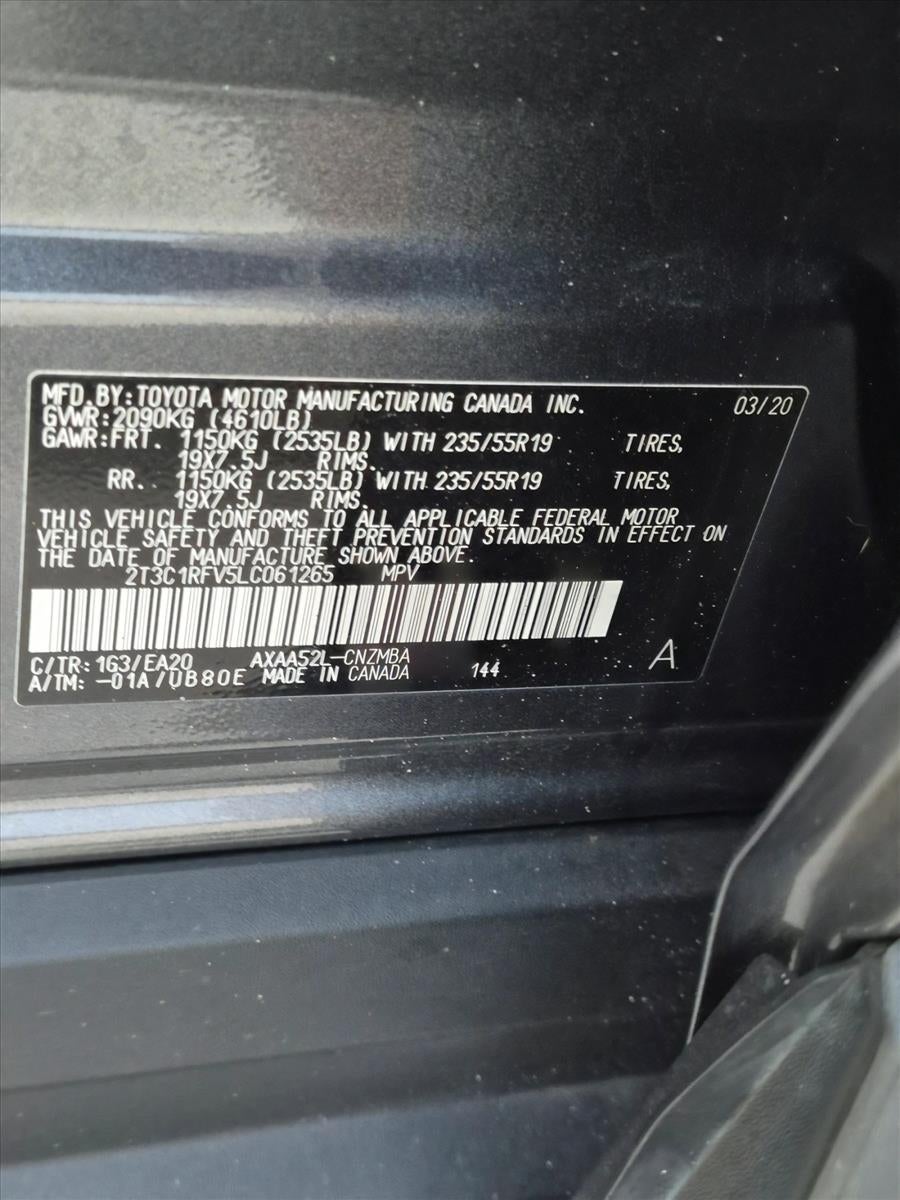 2020 Toyota RAV4 XLE Premium FWD (Natl)