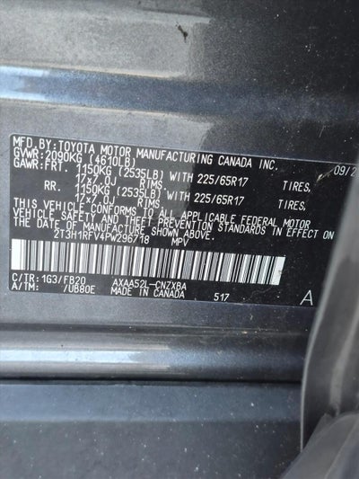 2023 Toyota RAV4 LE FWD (GS)