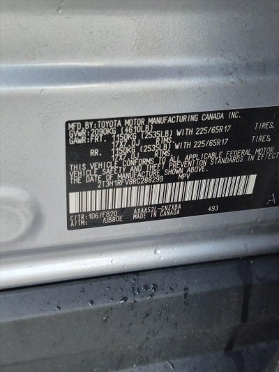 2024 Toyota RAV4 LE FWD (GS)