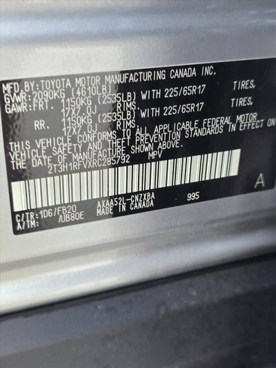 2024 Toyota RAV4 LE FWD (GS)