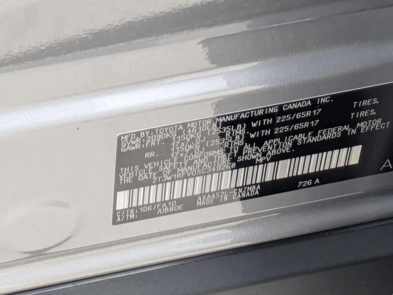 2025 Toyota RAV4 XLE FWD (GS)