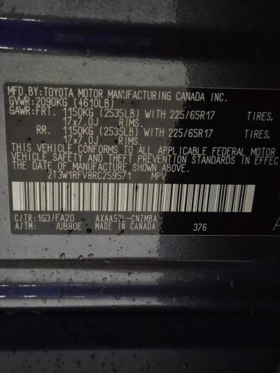2024 Toyota RAV4 XLE FWD (Natl)