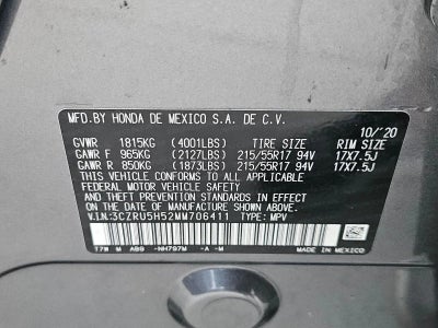 2021 Honda HR-V EX 2WD CVT