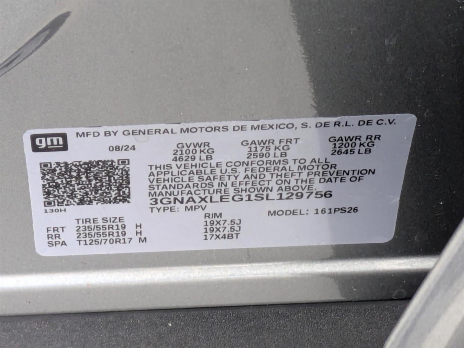 2025 Chevrolet Equinox FWD RS