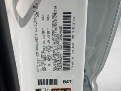 2024 Toyota Tacoma 4WD 4WD SR5 Double Cab 5' Bed AT (GS)