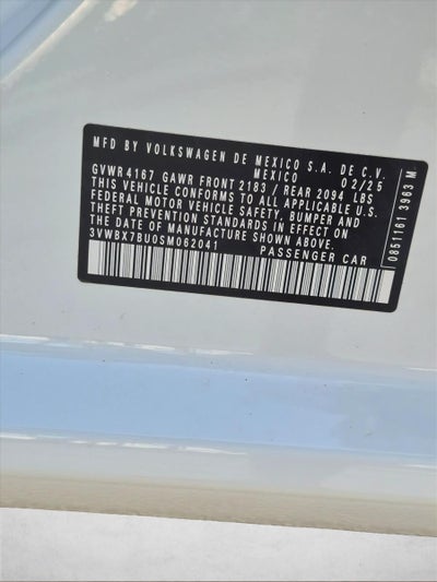 2025 Volkswagen Jetta Sport Auto