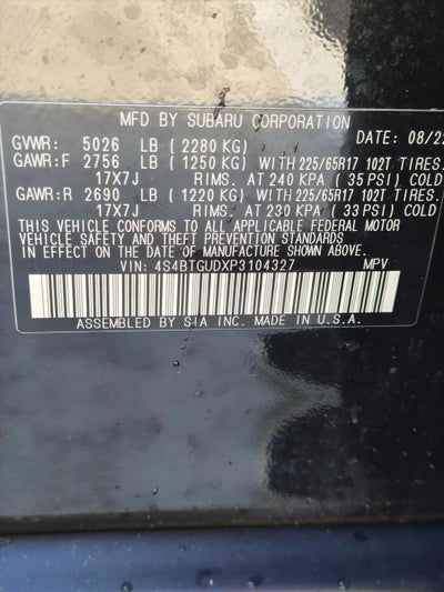 2023 Subaru Outback Wilderness CVT