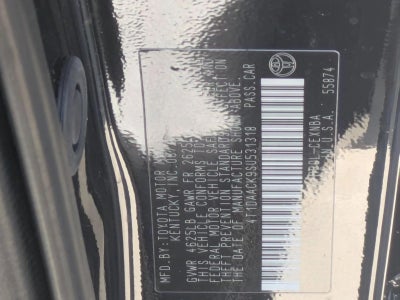 2025 Toyota Camry LE (Natl)