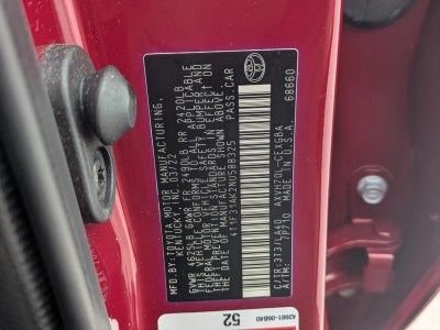 2022 Toyota Camry Hybrid XLE CVT (Natl)