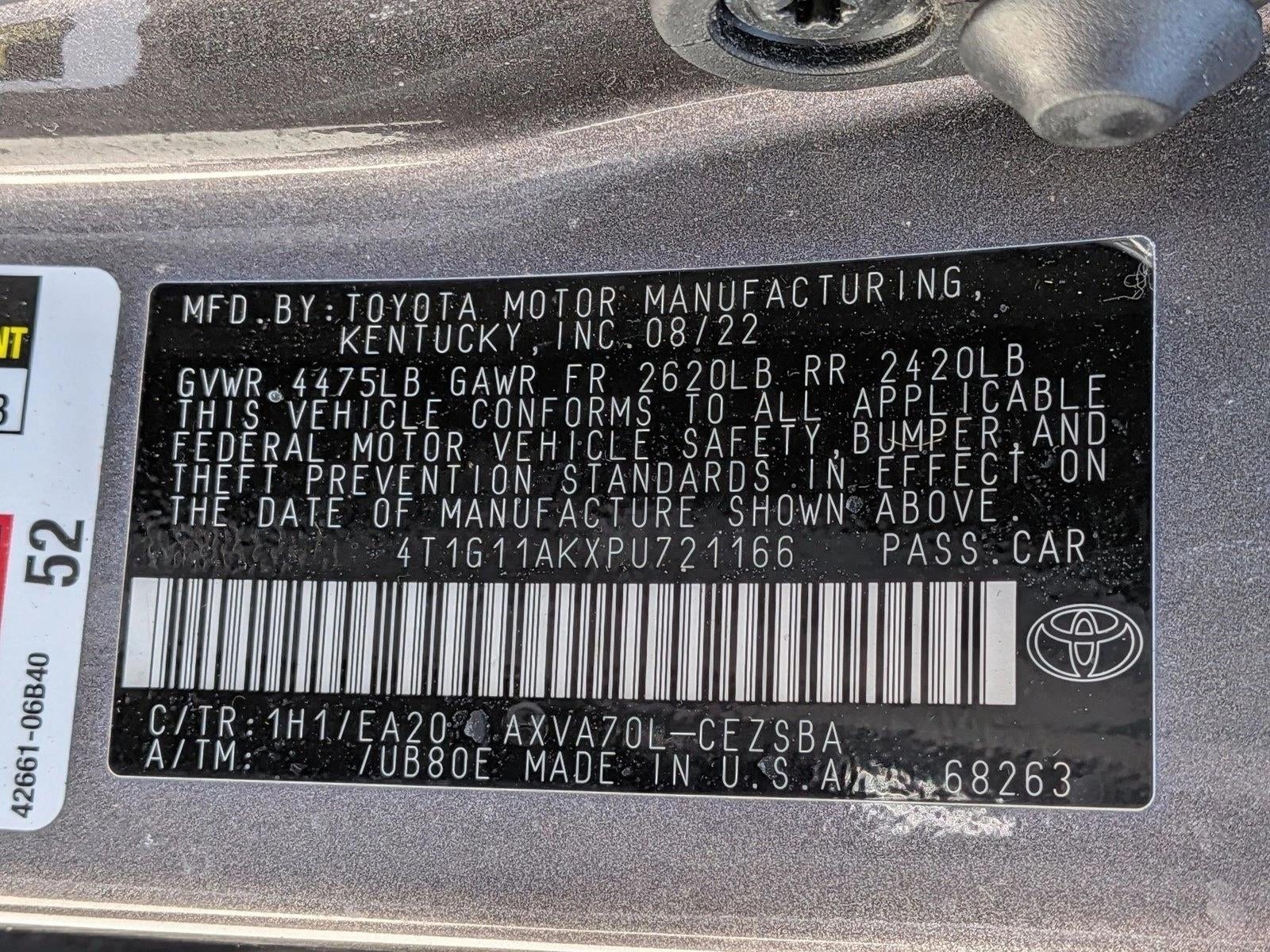 2023 Toyota Camry SE Auto (SE)