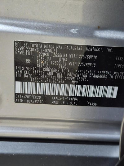 2024 Toyota RAV4 Hybrid XSE AWD (Natl)
