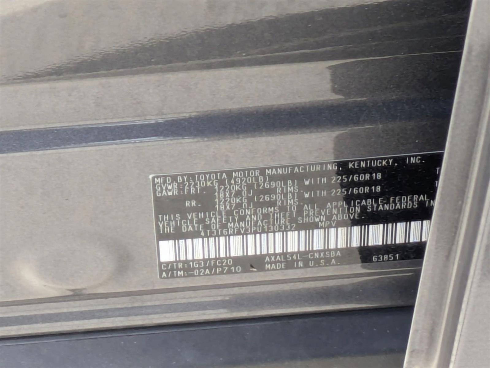 2023 Toyota RAV4 Hybrid SE AWD (Natl)