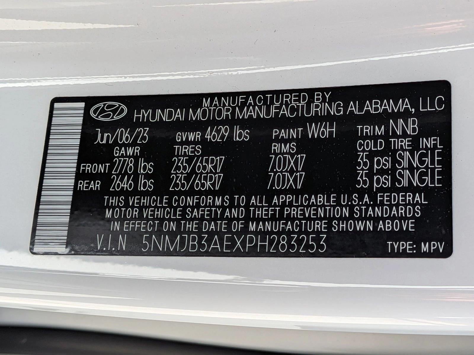 2023 Hyundai TUCSON SEL FWD