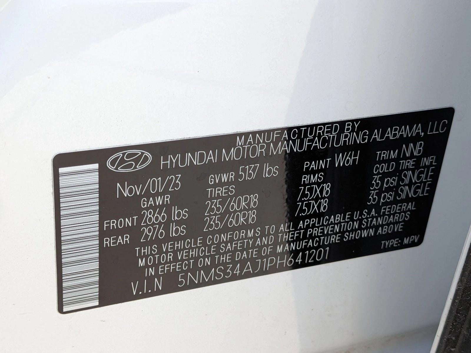 2023 Hyundai SANTA FE SEL FWD