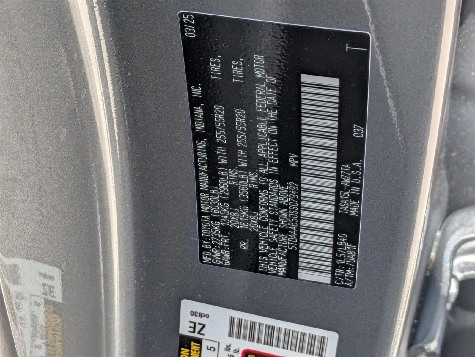 2025 Toyota Grand Highlander Platinum AWD (Natl)