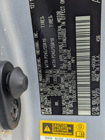 2016 Toyota Highlander Hybrid AWD 4dr Limited (SE)