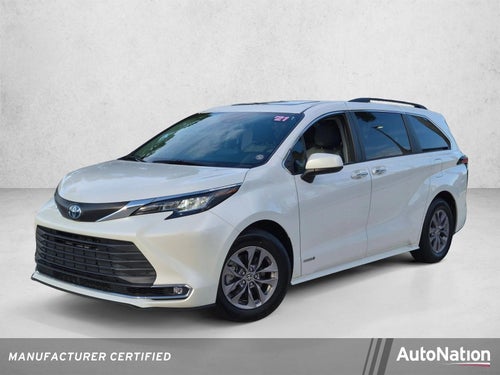 2021 Toyota Sienna XLE FWD 8-Passenger (Natl)
