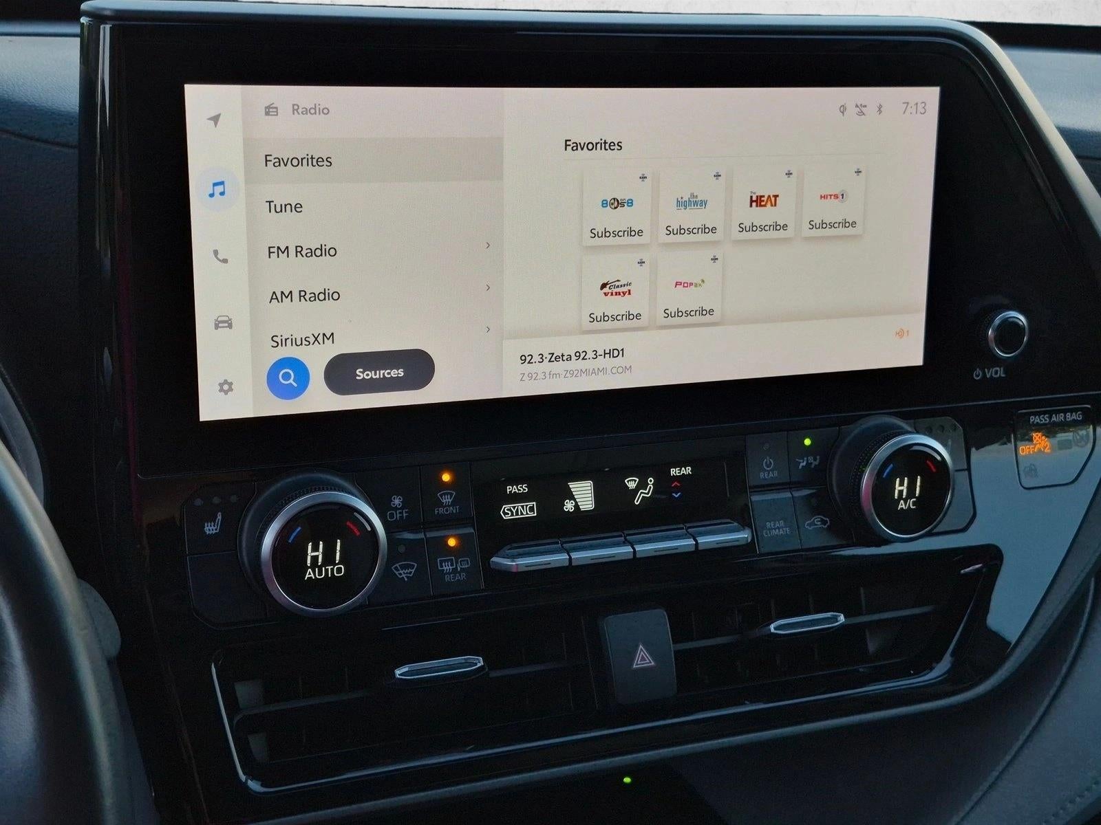 2023 Toyota Highlander XLE FWD (Natl)