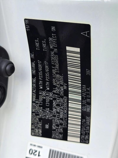 2019 Toyota Sienna XLE FWD 8-Passenger (Natl)