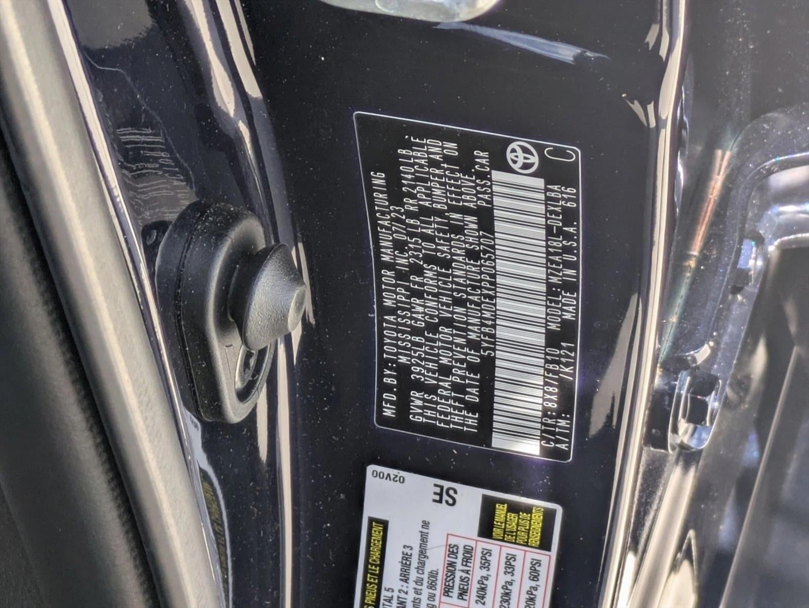 2023 Toyota Corolla LE CVT (Natl)