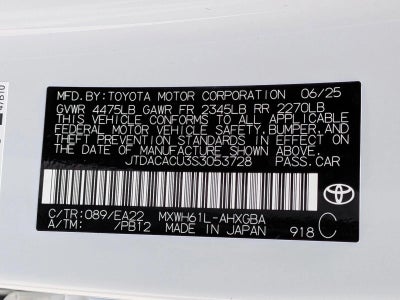 2025 Toyota Prius Plug-In Hybrid XSE (Natl)