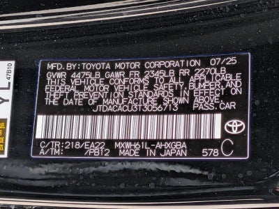 2026 Toyota Prius Plug-In Hybrid XSE (Natl)