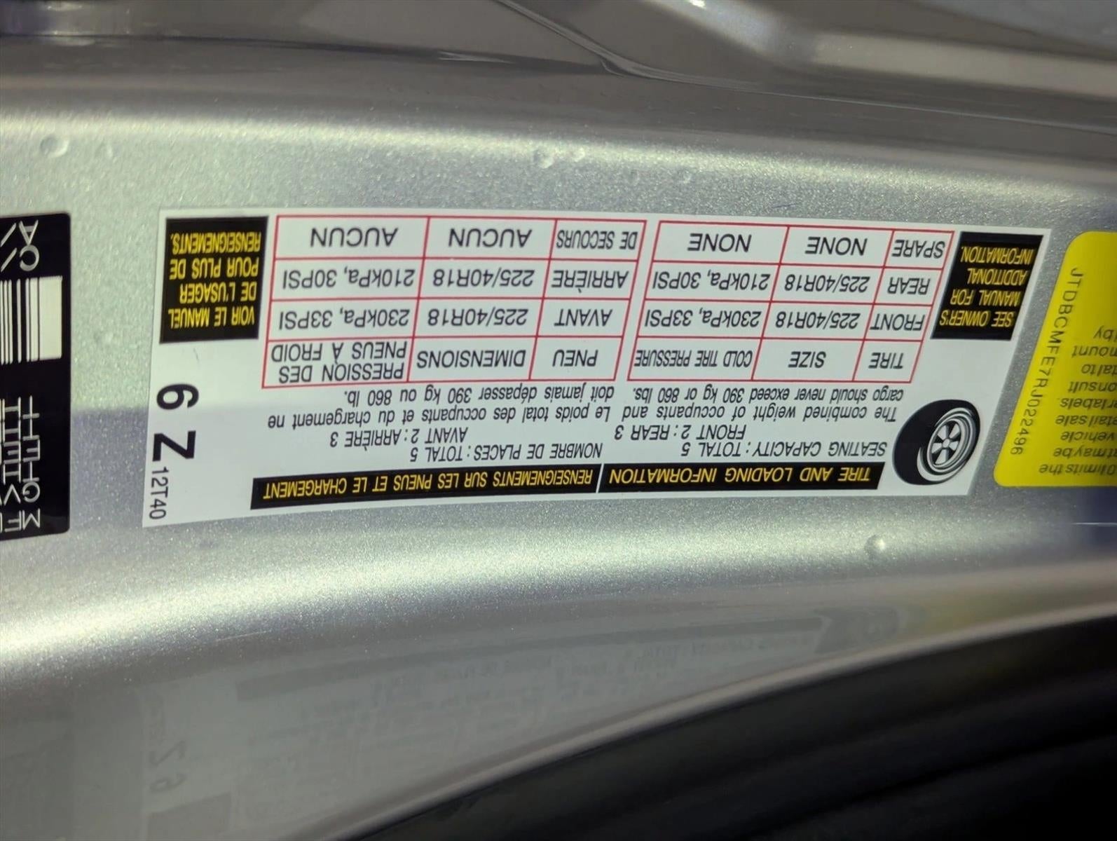 2024 Toyota Corolla Hybrid SE FWD (Natl)