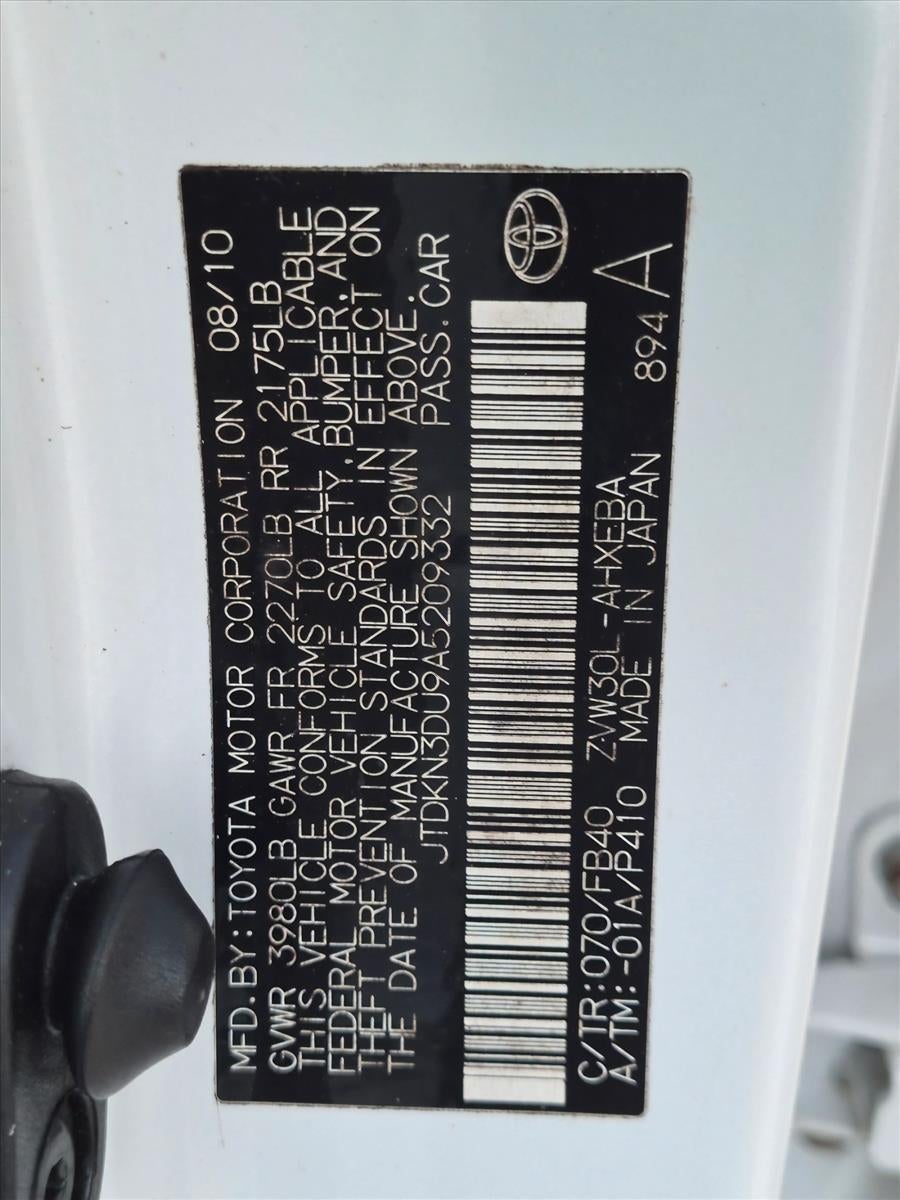 2010 Toyota Prius 5dr HB III (Natl)
